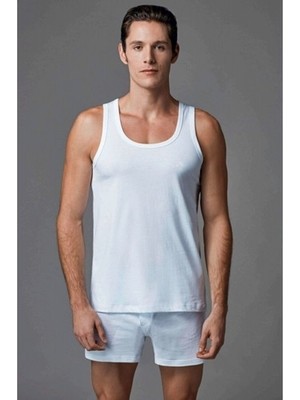 Eros ERS030 Erkek Penye Atlet 2'li Paket