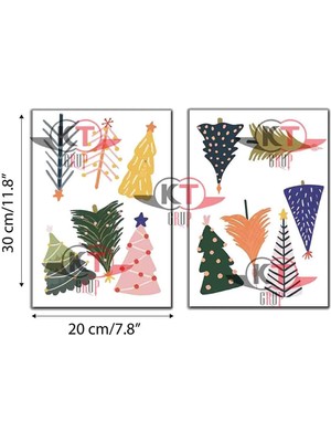 Hoşgeldin Yeni Yıl Merry Christmas Yılbaşı Sticker Setleri - Yılbaşı Seti