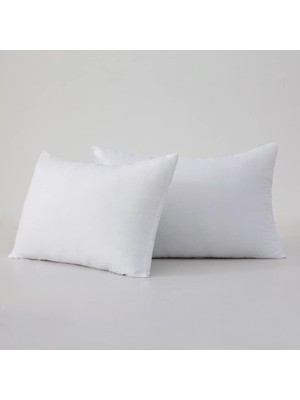 Iz Concept 2li Set Smooth Kirlent Iç Yastığı 35X45 cm Antibakteriyel Silikon Dolgulu - 35X45 Throw Pillow 2 Pack