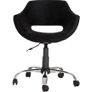 Krom Metal Ayaklı Ofis Çocuk Odası Çalışma Sandalyesi (Ayarlanılabilir)Ciervo