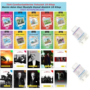 4. Sınıf Türk Cumhuriyetlerine Yolculuk + Benim Adım Gazi Mustafa Kemal Atatürk (20 Kitap)