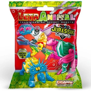 Cicaboom SRL Letranımal Jurassık Combo In Blind Pack