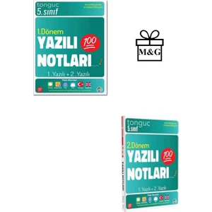 Tonguç Akademi 5. Sınıf Yazılı Notları 1. ve 2. Dönem 2025