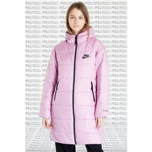 Sportswear Therma Fit Repel Synthetic Fill Parka Kadın Uzun Mont Mor