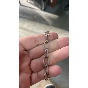 Terazi Zinciri, 1 Metre, Nikel, Küçük Zincir, Çiçeklik Zincir, Pantolon Zinciri, Giysi Zinciri
