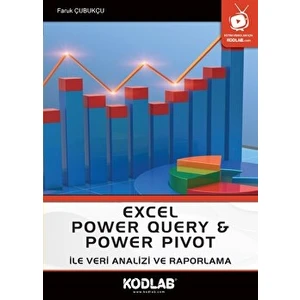 Kodlab Yayınları Excel Power Query & Power Pivot İle Veri Analizi ve Raporlama - Faruk Çubukçu