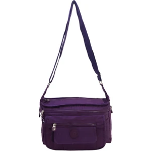 Klinkır Postacı Kadın Omuz Çantası Çok Cepli Hafif Kumaş Yağmur Geçirmez Bayan Çanta