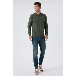 Lee Cooper Soon Erkek U.kol T-Shırt Haki