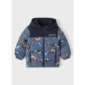 Name It Mavi Erkek Mont NMMMEDOW03 Jacket Dıno Dream Fo