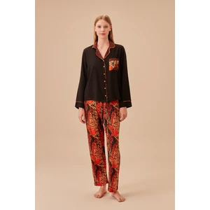 African Maskülen Pijama Takımı