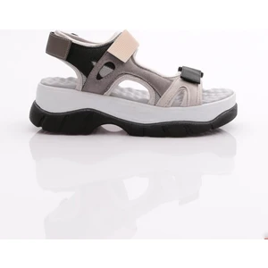 4740-22Y Kadin Kalin Taban Cirtli Sandalet