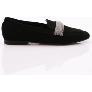 5000-23Y Kadin Silver Taş Tokali Babet