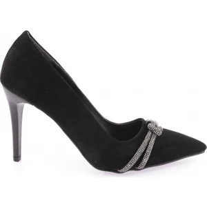 KN-02-23Y Kadin Silver Taşli Bantli Abiye Ayakkabi