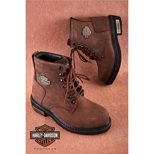 Harley Davidson Günlük  Deri Soğuğa Dayanıklı Bot