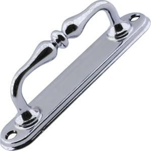 Çekme Kolu Metal Mobilya Mutfak Dolabı Çekmece Kapı Dolap Kapak Kulpu Kulbu Krom 12 Cm Çekme Kulp