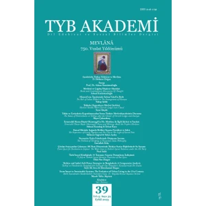 Tyb Akademi Mevlana 750 Vuslat Yıldönümü 39. Sayı Eylül 2023