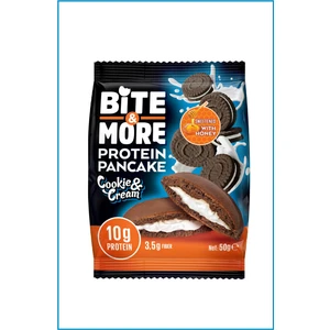 Bite & More Protein Cocoa Pancake  Proteinli Kakao Pankek 50 gr Cookie Cream