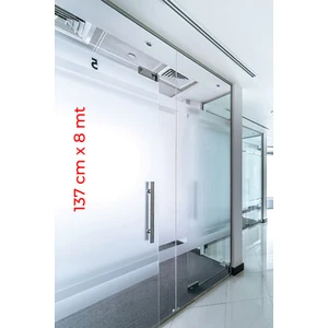 Cam Kumlama Kendilğinden Yapışkanlı Folyo  137 CM  X 8 MT