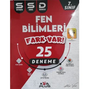 Koray Varol Akademi 7.Sınıf Fen Bilimleri SSD Sistematik Sarmal Deneme