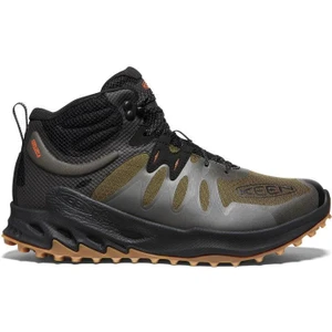 Salomon Keen Zionic Mıd Wp Su Geçirmez Yürüyüş Botu - Dark Olive/scarlet Ibis