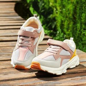 Asimo Sneaker Gri Pembe Kız Çocuk Spor Ayakkabı