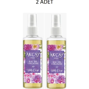 Kolonya Akçay Yıldız Çiçeği Kolonyası Sprey 150 ml X2 Adet