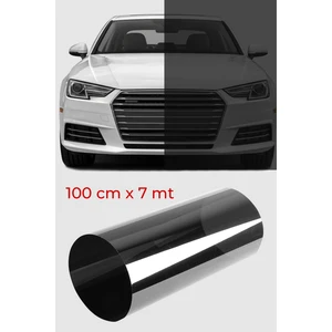 Cam Filmi Siyah Amerikan Çizilmez  Orta ton 100 cm x 7 metre