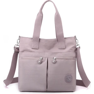 Love Home Bayan Omuz Çantası Hafif Sıçrama Naylon Bez Çanta Büyük Kapasiteli Çanta Bayan Crossbody Çanta Moda ve Çok Yönlü (Yurt Dışından)