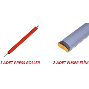 Cosmic Plus Hp 1010/1018/1020/1012  Hp Fuser Film 2 Adet + Press Roller 1 Adet