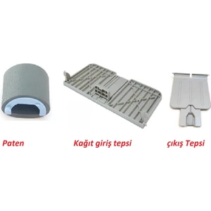 Cosmic Plus Hp P1102 Yazıcı Pateni+ Kağıt Çıkış Tepsi +Kağıt Giriş Tepsisi