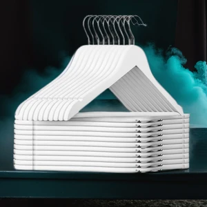 Beyaz Ahşap Görünüm 12 Li Askı Seti Schönbuch Design 719135