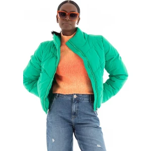 15304020-FW Onlmaggı Solıd Puffer cc  Otw Kadın Şişme Mont