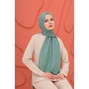 Fresco Scarfs Kadın Tesettür Ipeksi Pamuk Jakar G Desen Şal