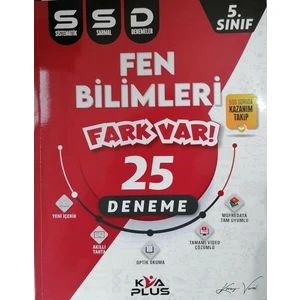 Koray Varol Akademi 5.Sınıf Fen Bilimleri SSD Sistematik Sarmal Deneme