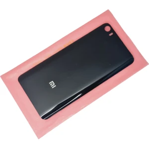 Xiaomi Mi 5 Arka Pil Batarya Kapağı (Cam) Siyah