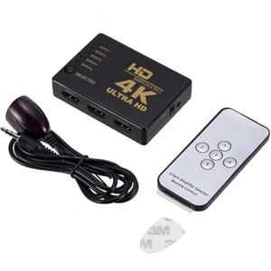 Ir Uzaktan Kumandalı 4K 5 Port Switch 5 Bağlantı Noktası 1080P Hd Video HDMI 5'i 1 Arada Switch