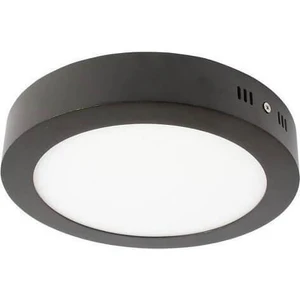 CT-5238 30 Watt Yuvarlak Sıva Üstü LED Panel Beyaz Metal Siyah Kasa
