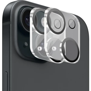 Buff iPhone 15 / 15 Plus Kamera Lens Koruyucu Şeffaf 2 Adet
