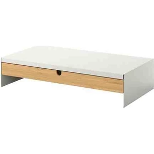 IKEA Elloven Beyaz 47X26X10 cm Çekmeceli Monitör Yükseltici