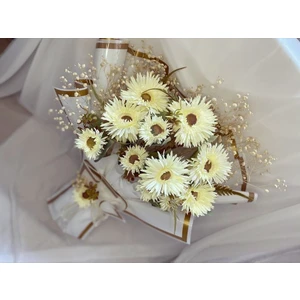 Zb Flowers Papatya Çiçek Buketi,sevgiliye Hediye,doğum Günü ,isteme Çiçeği,yapay Çiçek,çiçek Buketi
