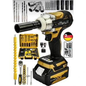 Dynamic Max 128Vf Professional Somun Bijon Sökme Şarjlı Darbeli Matkap Vidalama Set Setli 32 Parça Szg1-M