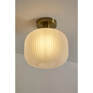 Demet Habek My Lights Mylights Rustik Modern Opal  Camlı Tavan Plofonyer Avize