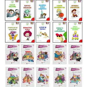 2. Sınıf Okumayı Sevdiren Hikaye Seti 20 Kitap (Bana Değer + Bi Dünya Macera)