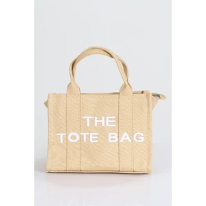 The Tote Bag Kanvas Kadın Kol ve Omuz Çantası