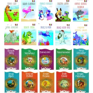 2. Sınıf Okumayı Sevdiren Hikaye Seti 20 Kitap (Flamingo + 100 Temel Eser)