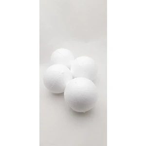 10 cm Çapında 4 Adet Strafor Köpük Küre Top