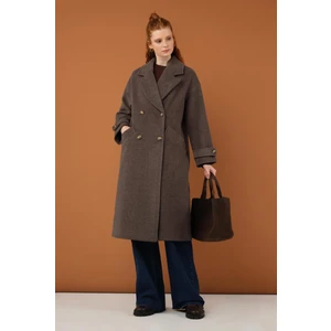 Kolu Apolet Detaylı Kaban Kahve