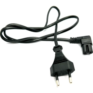 80CM L Uçlu Teyp Fişi C7 Power Güç Kablosu 0.8m 2x0.75 Enerji Kablosu 2 Pinli Power Cord