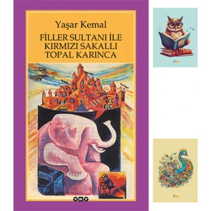 Filler Sultanı ile Kırmızı Sakallı Topal Karınca - Yaşar Kemal + Not Defterli seti