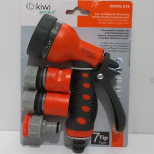 Garden Çok Fonksiyonlu Otomatik Bahçe Sulama Tabancası Seti
